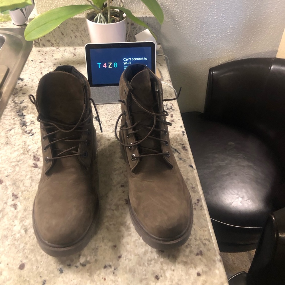 Brown Swede Timberland